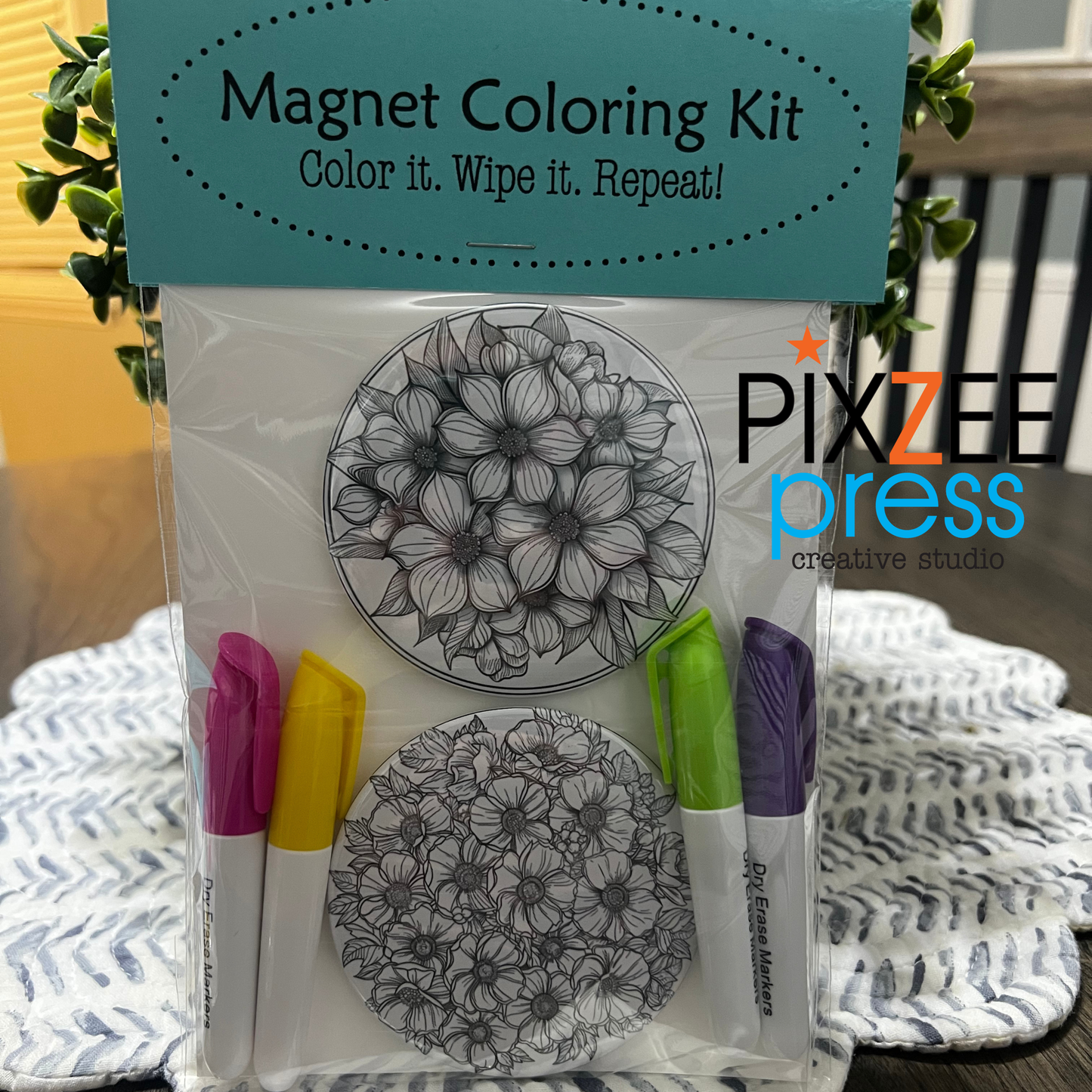 Floral ColorMe Kit