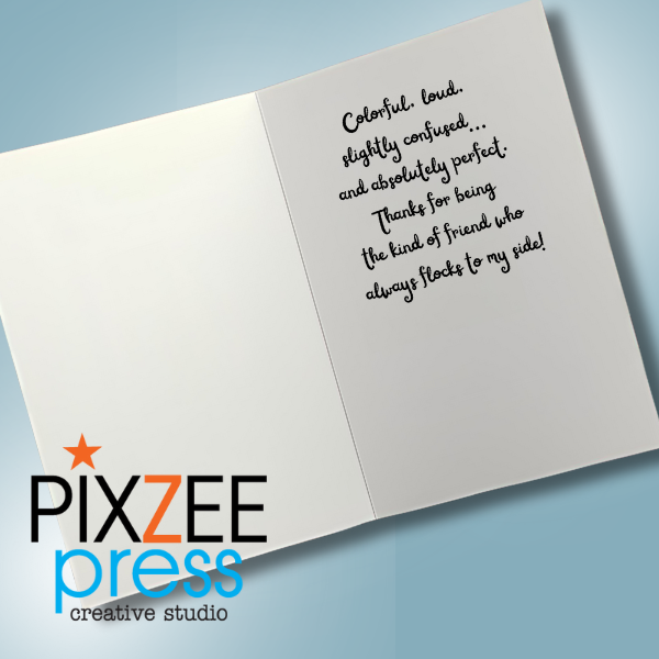 "Favorite Birdbrain" - Friendship Greeting Card