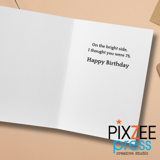 "Turning 60" - Adult Humor Birthday Greeting Card