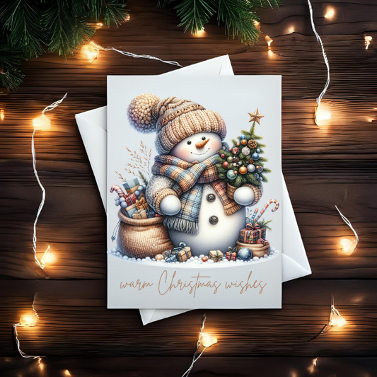 "Christmas Wishes" - Holiday Greeting Card