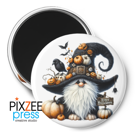 "Gnome Men Halloween" - Novelty Magnet Set