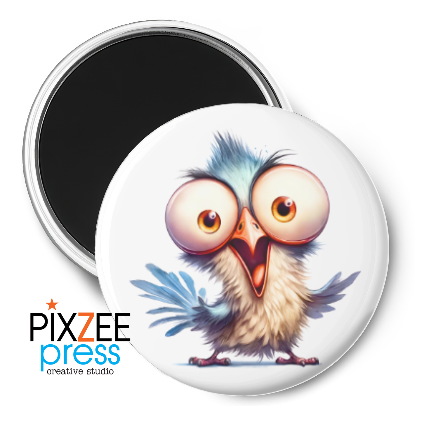 "Cluckford Peepington" Collectible Novelty Magnet