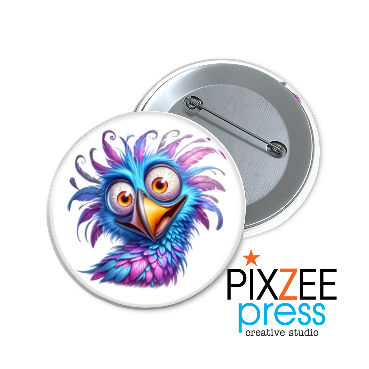 "Dolores Pecklebottom" Collectible Pinback Button