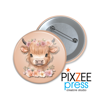 "Bonnie Buttercup" Collectible Pinback Button