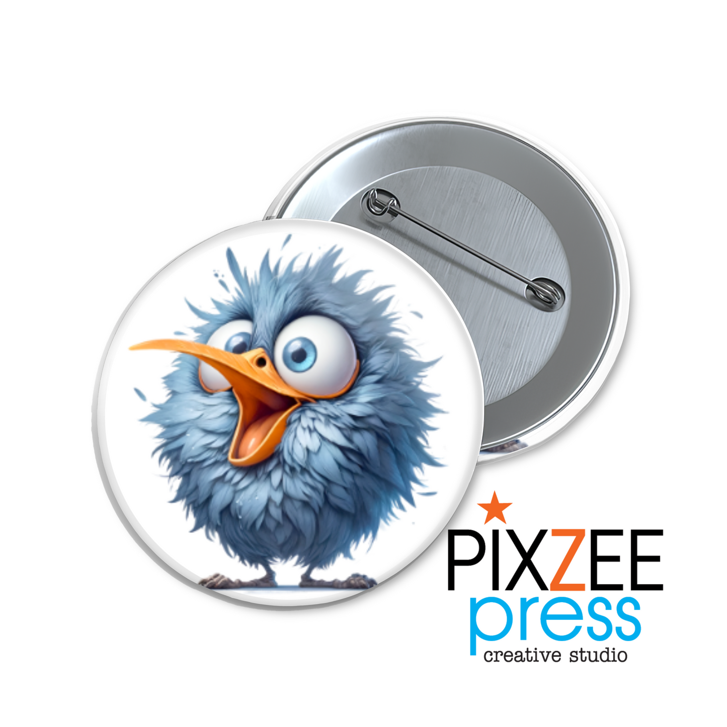 "Barry Beakstein" Collectible Pinback Button