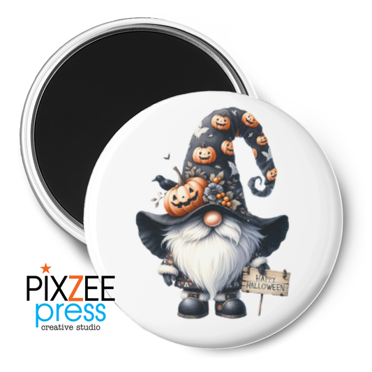 "Gnome Men Halloween" - Novelty Magnet Set