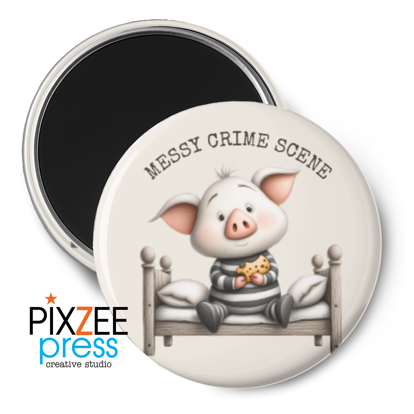 "Messy Crime Scene" Collectible Novelty Magnet