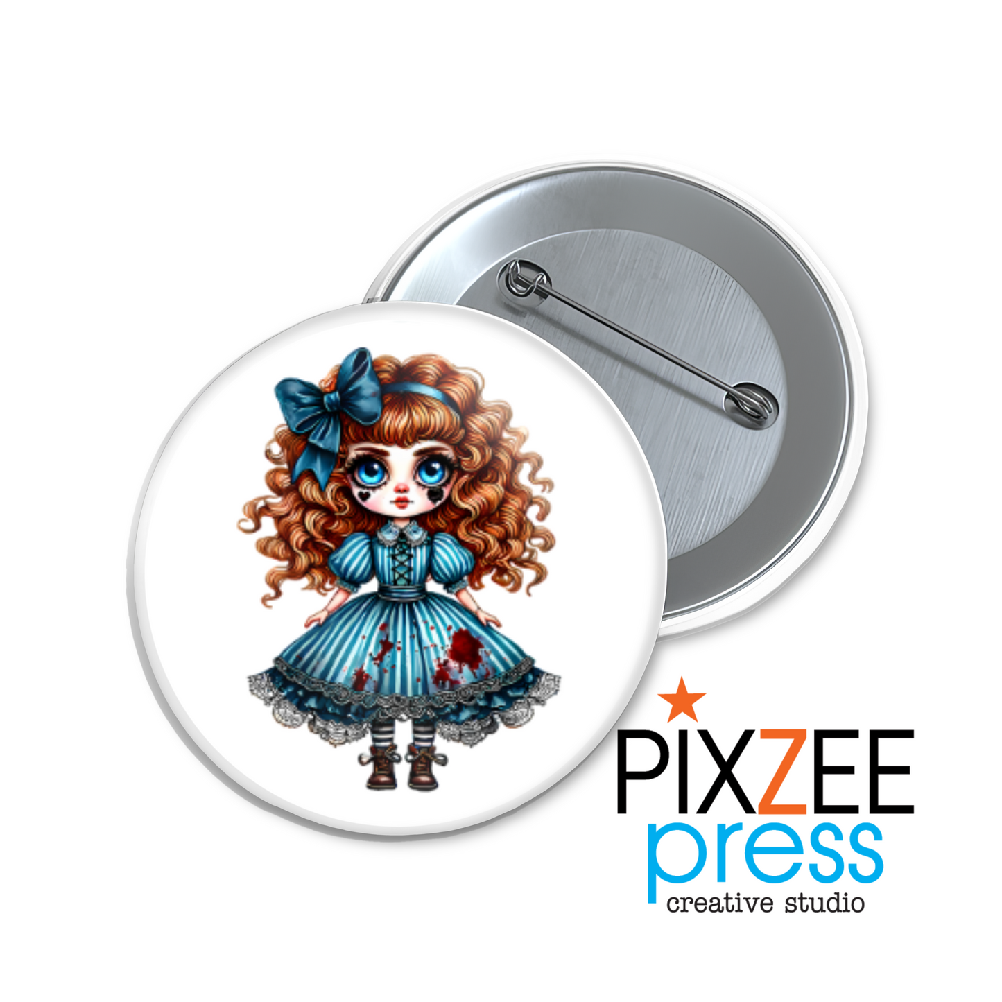 "Nora Nibble" Collectible Pinback Button