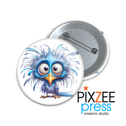 "Mildred McFlapper" Collectible Pinback Button