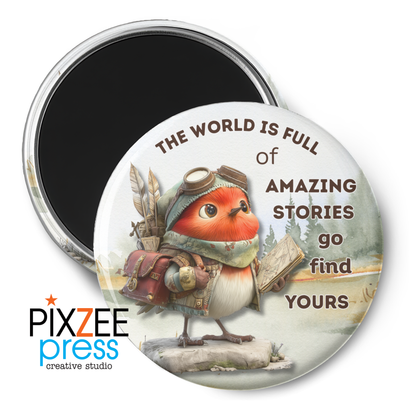 "Amazing Stories" - Novelty Magnet