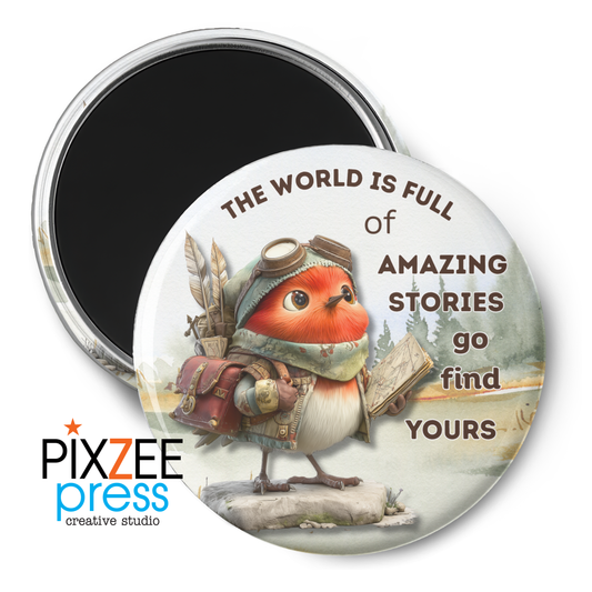 "Amazing Stories" - Novelty Magnet