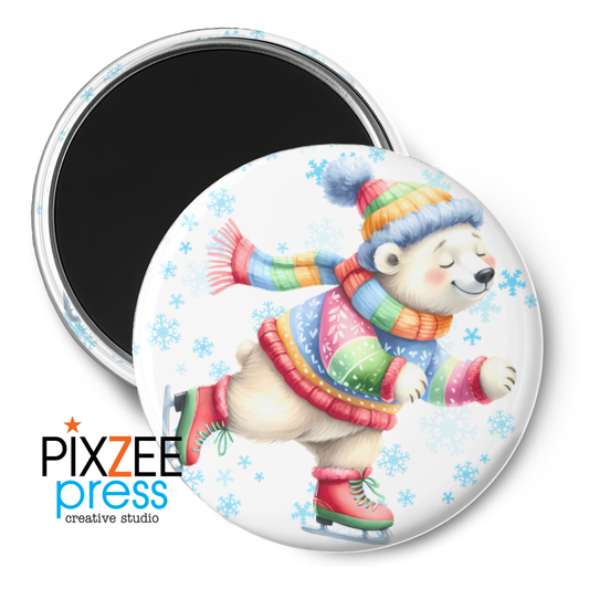 "Barry Skater" - Novelty Magnet