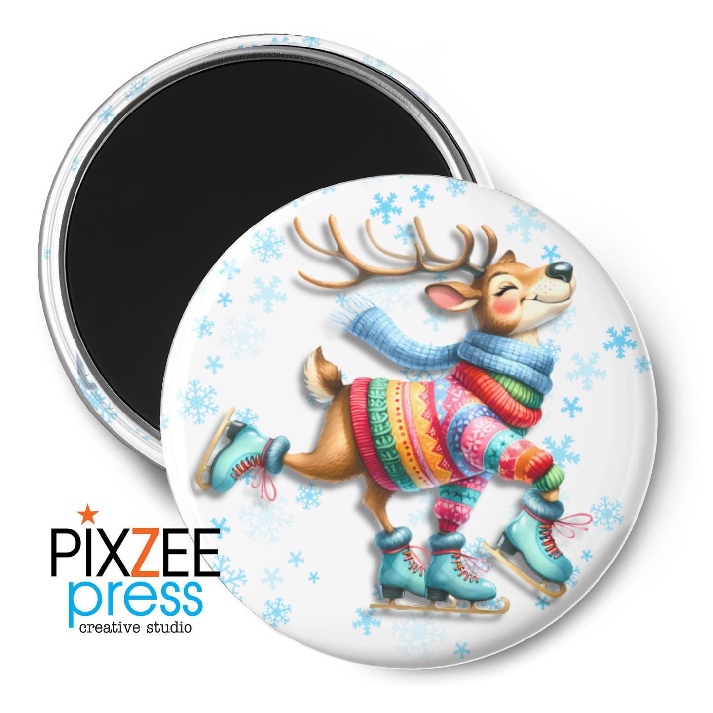 "Big Blitz Skater" - Novelty Magnet