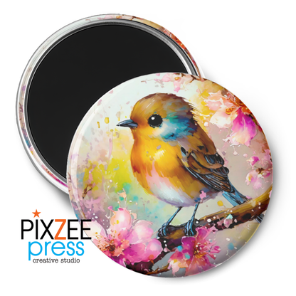 "Chirpy Goodbeak" - Novelty Magnet