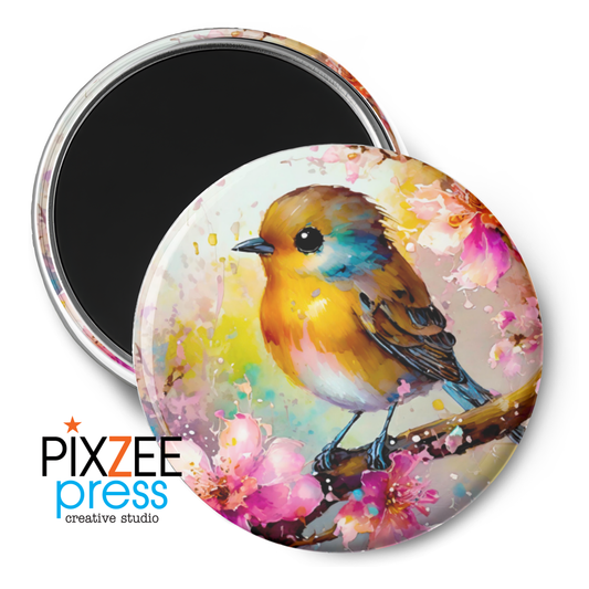 "Chirpy Goodbeak" - Novelty Magnet