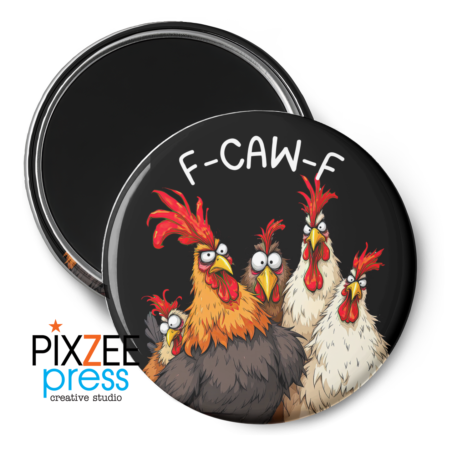 "F-Caw-F" - Novelty Magnet