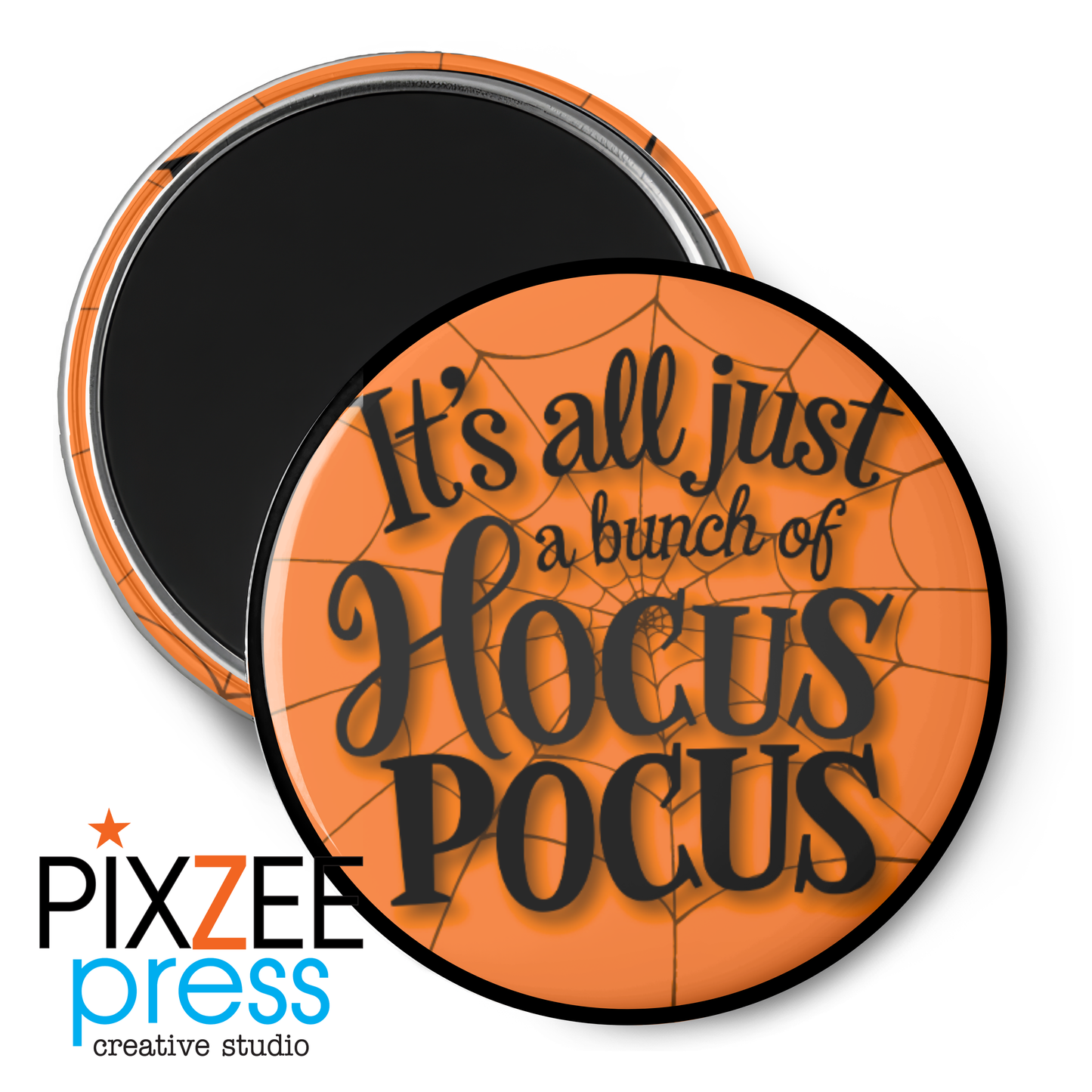 "Hocus Pocus" - Novelty Halloween Magnet