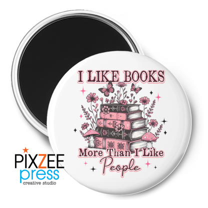 "I Like Books" - Novelty Magnet