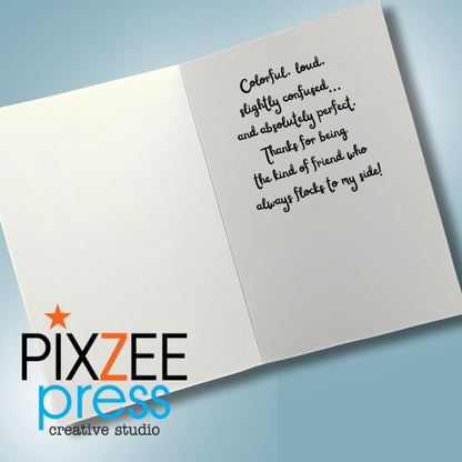 "Favorite Birdbrain" - Friendship Greeting Card
