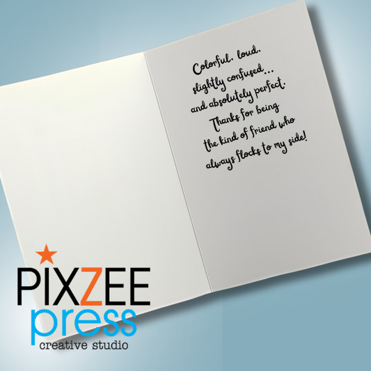 "Favorite Birdbrain" - Friendship Greeting Card