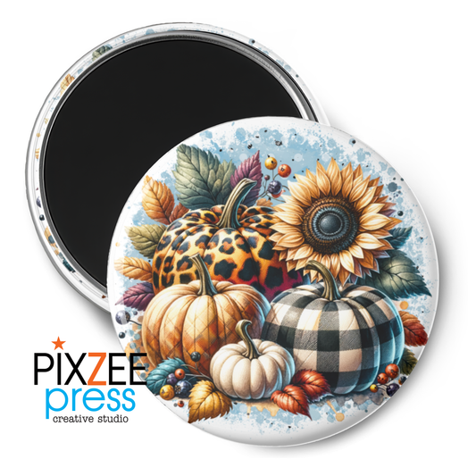 "Plaid Patch" - Novelty Magnet