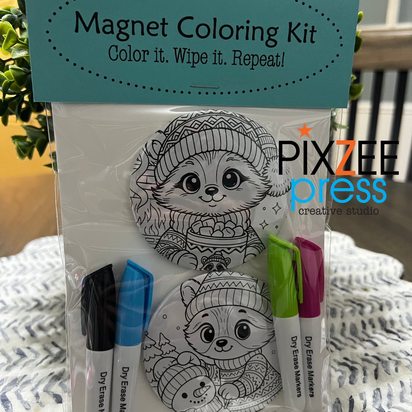 Raccoon ColorMe Kit