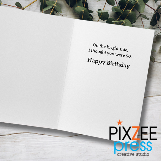 "Turning 40" - Adult Humor Birthday Greeting Card