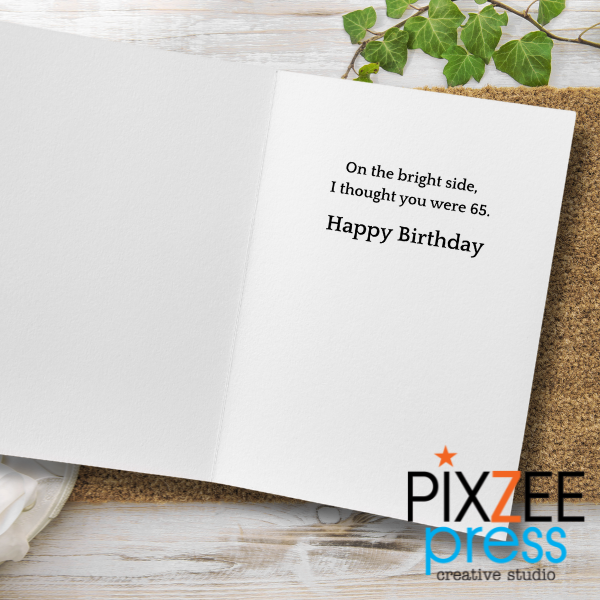 "Turning 50" - Adult Humor Birthday Greeting Card