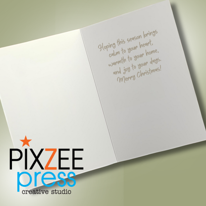 "Vintage Gnome Season" - Holiday Greeting Card