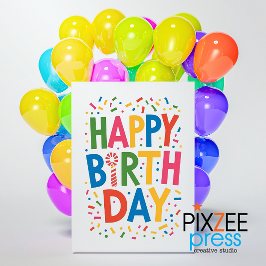 "Wild Night" - Birthday Card