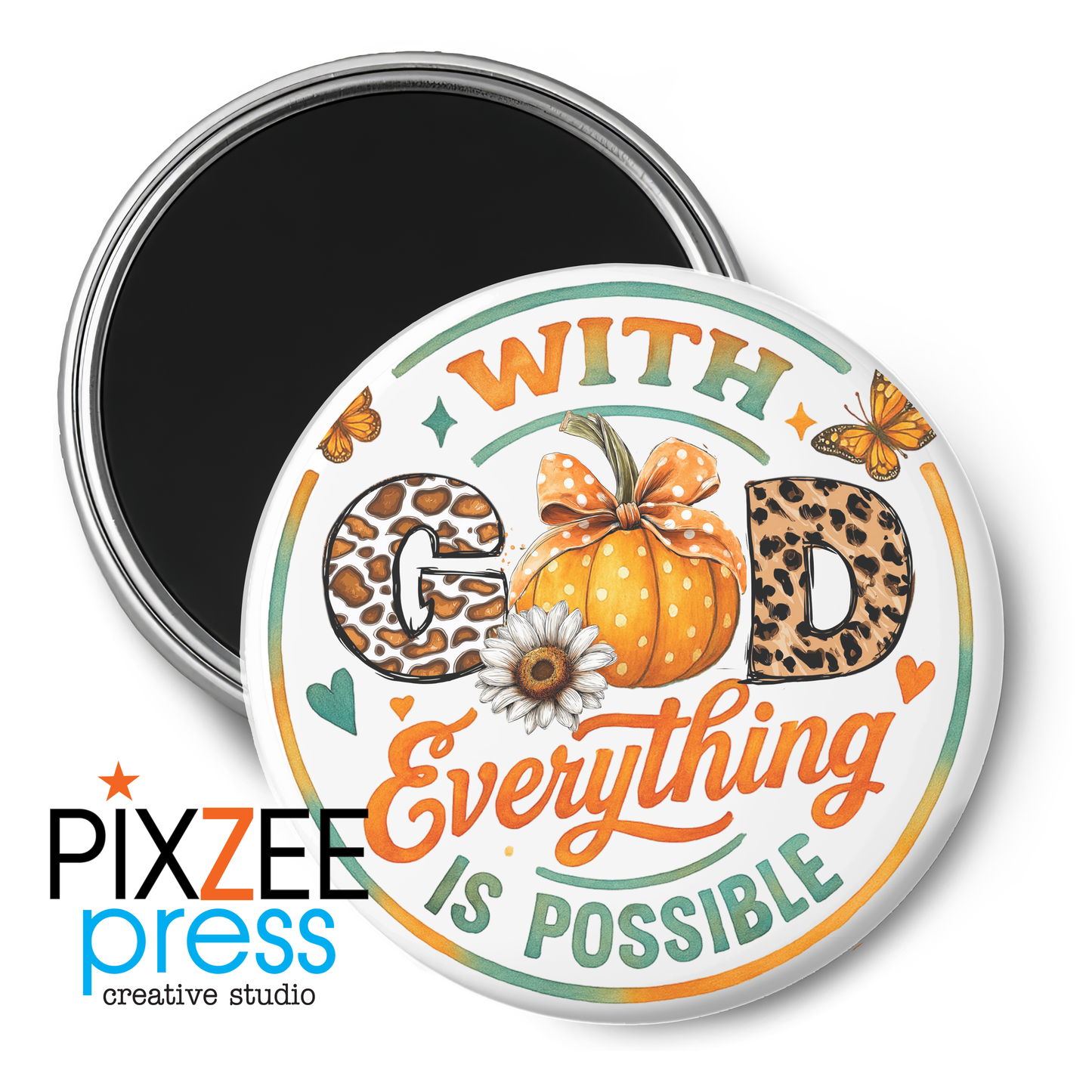 "Everything is Possible" - Novelty Faith Magnet